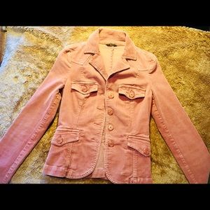 Sisley - Fitted Corduroy Jacket
